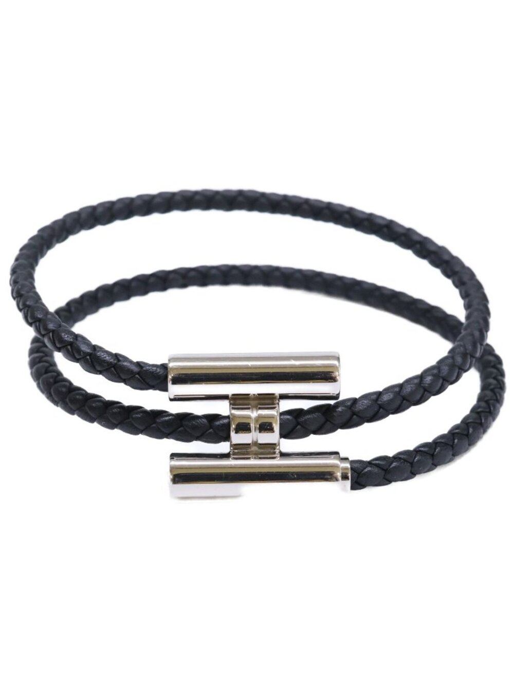 Hermes Tournis Tresse Leather